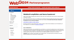 Desktop Screenshot of partner.webgo24.de